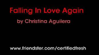 Falling In Love Again by Christina Aguilera