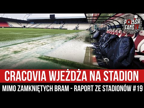 Cracovia wjeżdża na stadion mimo zamkniętych bram - RAPORT ZE STADIONÓW #19 (14.09.2024)