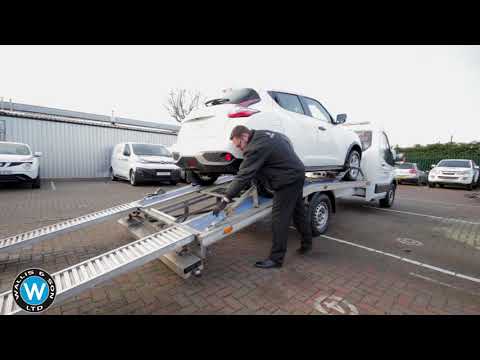 How to load a vehicle transporter recovery truck for self drive hire Wallis Rentals