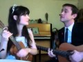 Joseph Gordon Levitt with Zooey Deschanel ...