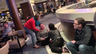 Passenger Captures Frightening Moment on Cruise Ship