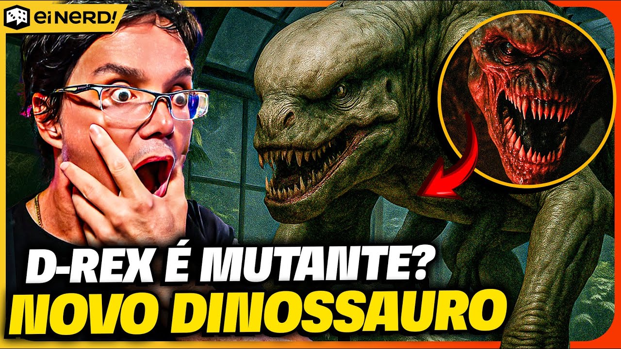 QUEM É O D-REX? NOVO DINOSSAURO E BOSS FINAL ASSUSTADOR DE JURASSIC PARK: RECOMEÇO