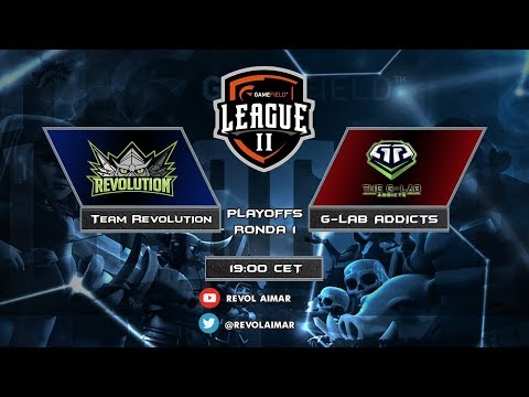 TEAM REVOLUTION vs THE G-LAB ADDISCTS | GAMEFIELD PLAYOFF ASCENSO RONDA 1 | CLASH ROYALE |