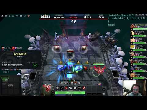 6 Warriors 4 Gods with DOOM T3 on Smurf! 18.11.2022 Dota Auto Chess