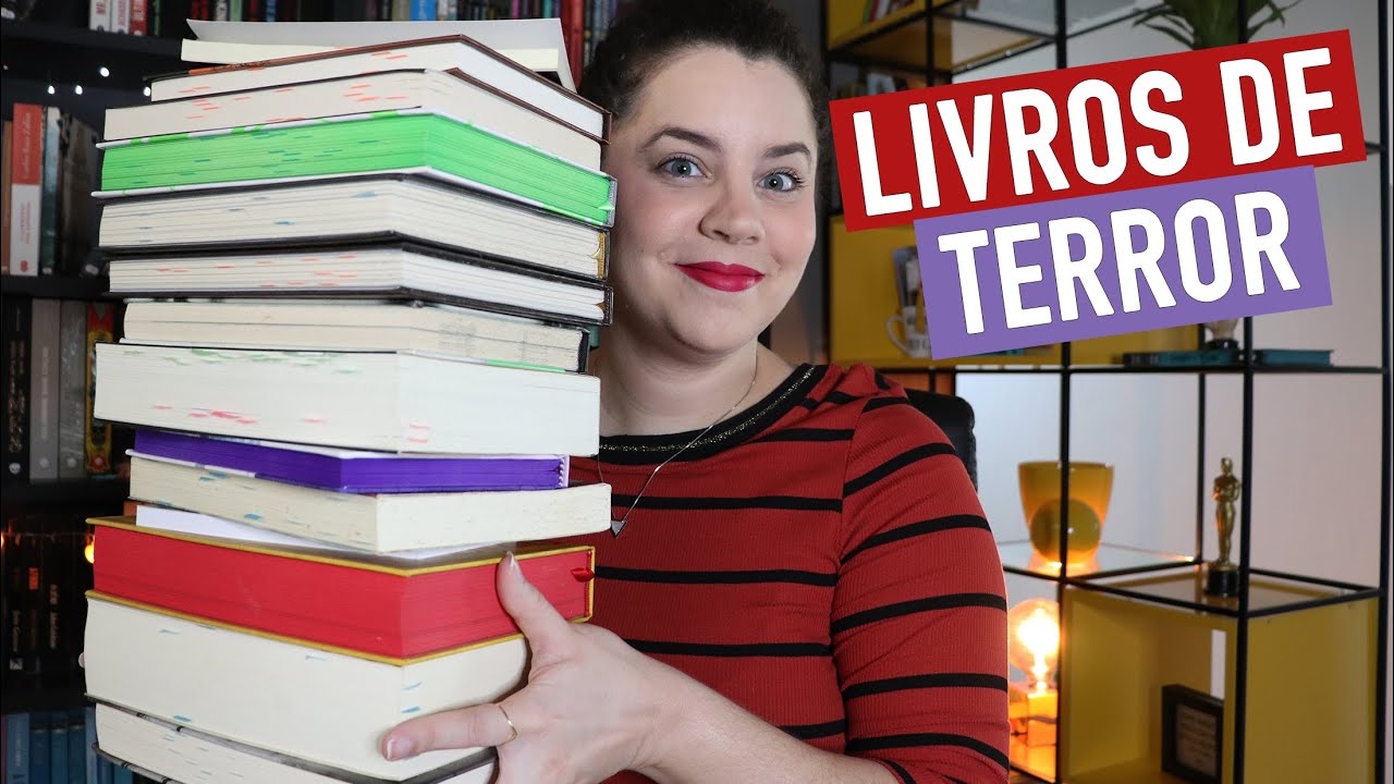 13 LIVROS DE TERROR FAVORITOS 🎃📚 | BOOK ADDICT