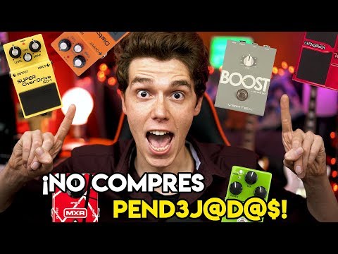 ¿Qué Pedal De Guitarra COMPRAR PRIMERO? | Órden De Importancia De Pedales De Guitarra Eléctrica