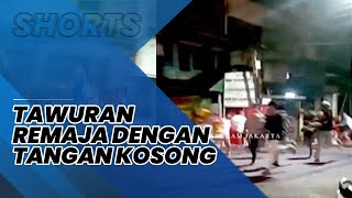 Tawuran Remaja Bertangan Kosong Terjadi di Mangga Besar Jakbar, Berawal Saling Ejek di Media Sosial