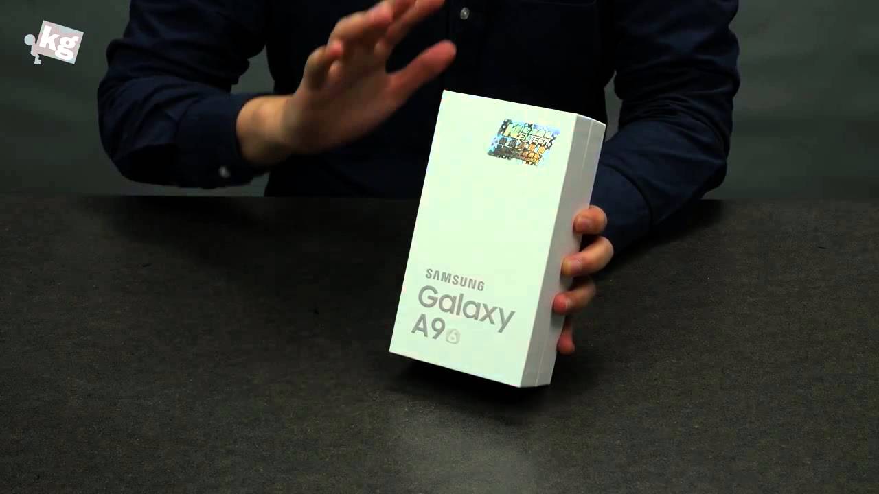 Samsung Galaxy A9 Unboxing
