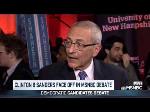 John Podesta's voice cracks while defending Clinton's dodge about paid speech transcripts