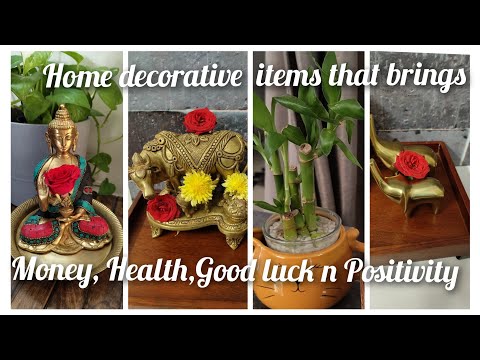 #Home decorative items that gives #money #health #good luck #positivity as per VASTU