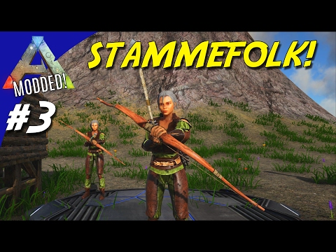 STAMMEFOLK! - ARK Survival Evolved Dansk Modded - Ep 3 (Extinction Core)