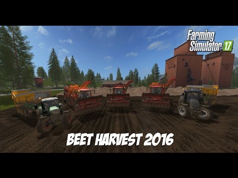 Farming Simulator 2017 ¦ Sugarbeet Harvest ¦ Goldcrest Valley