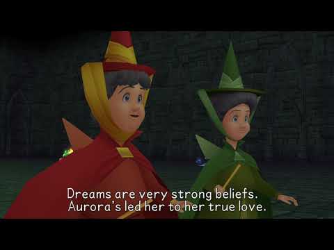 Kingdom Hearts Birth by Sleep Final Mix Theater Mode Scene 116- Her Dream Came True