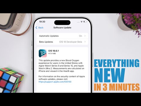 iOS 18.6.1 Released - Everything New in 3 Minutes !
