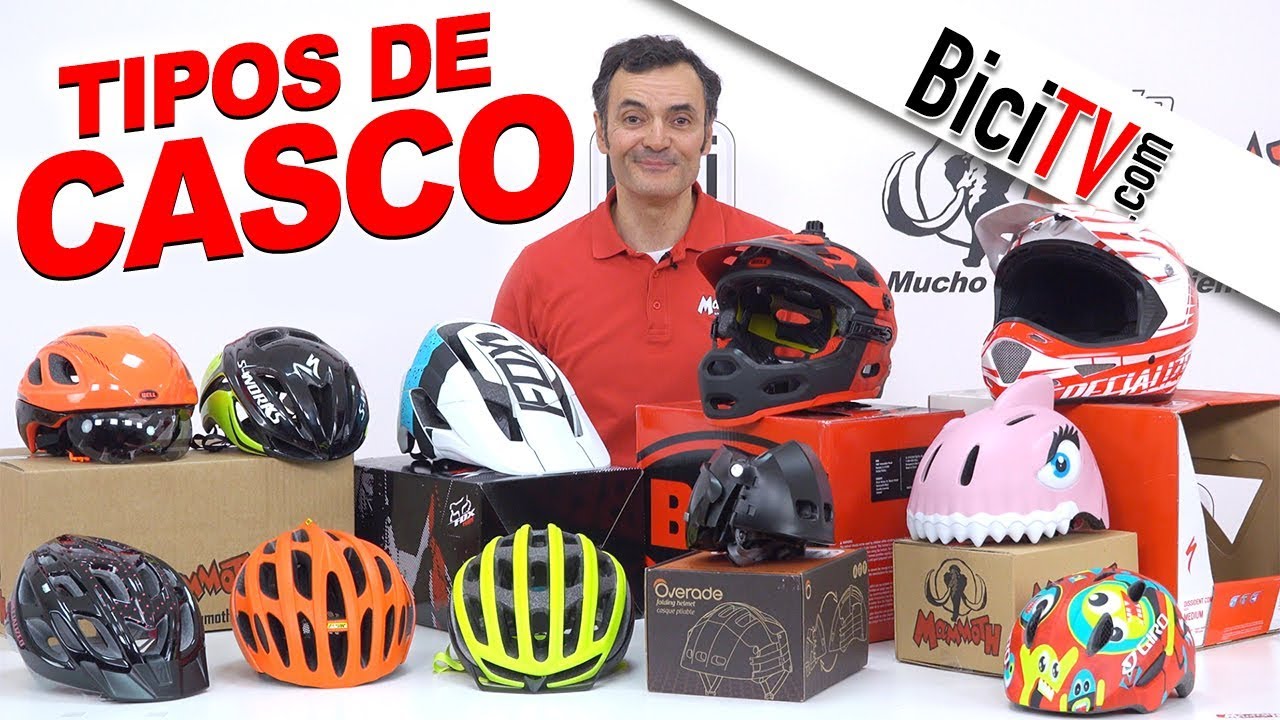 Qué tipos de casco hay para bicicleta
