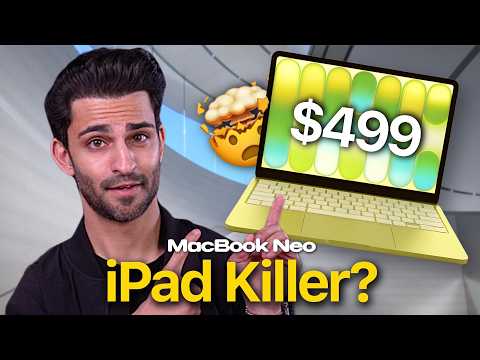 Apple’s MacBook Neo Unveiled — Is the iPad in Trouble?!