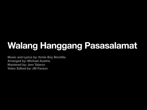 Walang Hanggang Pasasalamat -  A Tribute to all Frontliners