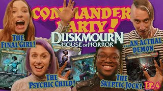 Duskmourn Commander Precons | Commander Party 4 | Magic the Gathering EDH Gameplay