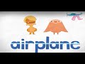 Letter A AIRPLANE Endless Reader