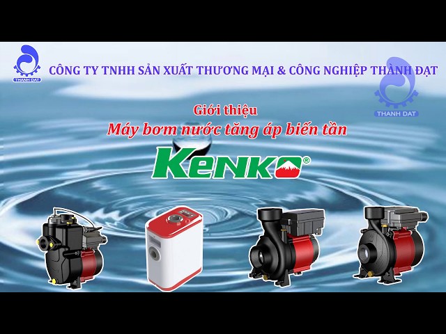 Giới thiệu máy bơm nước tăng áp biến tần Kenko