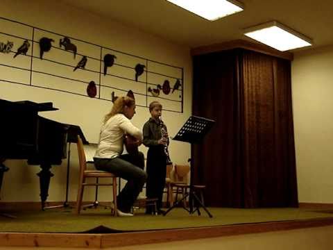 Marek Šanca - Růžička - B klarinet 11.11.2010 Podzimní koncert ZUŠ