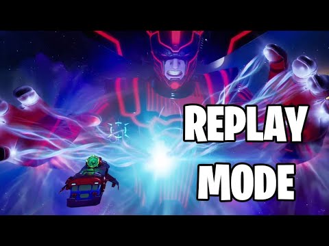 (FULL REPLAY MODE) FORTNITE SEASON 4 GALACTUS EVENT REPLAY MODE