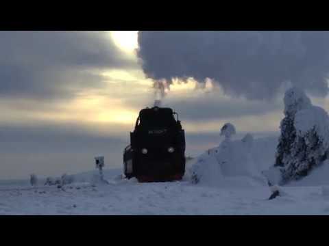 Dampf auf der Harzer Schmalspur (HSB) - Februar 2018