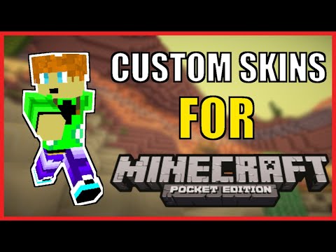 How To Get SKINS For MINECRAFT POCKET EDITION (✓Working 2022✓)