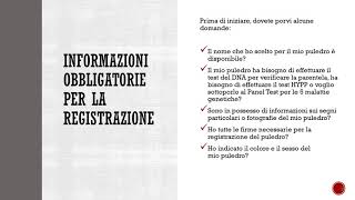 Guida alla richiesta di registrazione AQHA