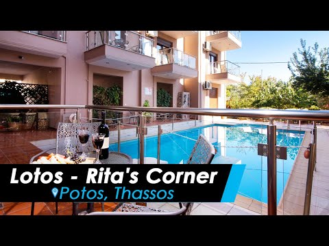 Lotos - Rita's Corner, private accommodation in city Potos, Greece - Video