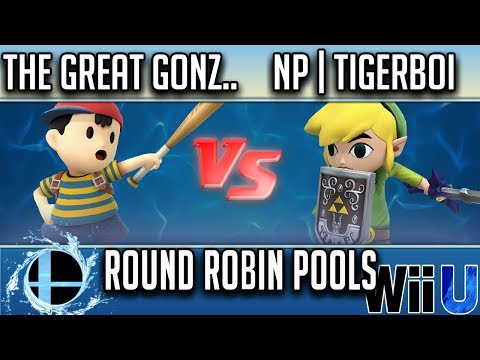 Smash'N'Splash 3 ROUND ROBIN POOLS - The Greatt Gonzales (Ness) vs NP | Tigerboi (Toon Link)