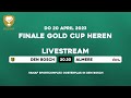 LIVE –Finale Gold Cup Heren - Den Bosch vs Almere