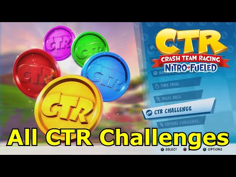 Crash Team Racing Nitro Fueled - All CTR Challenges