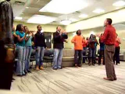 In HIS Presence Gospel Choir sings Greatly To Be Praised