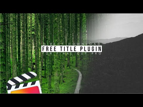 FCPX Titles Plugin + Short tutorial