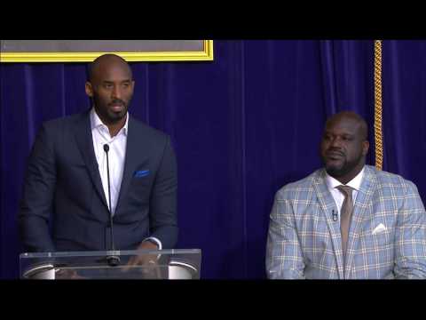 Kobe Speaks at Shaq's Statue Ceremony | March 24, 2017