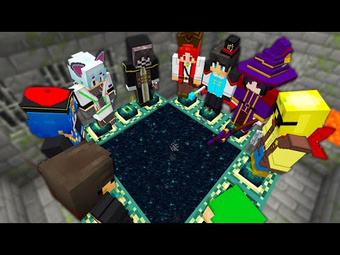 ハロウィンの仲間たちが助けてくれるマインクラフト【 マイクラ / マインクラフト 】