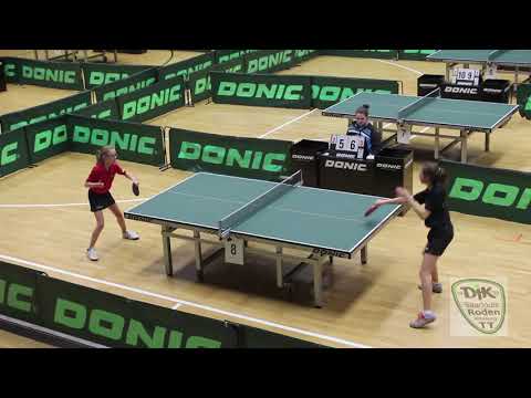 41. DKT - Mädchen Einzel Finale - Hübgen vs. Federkeil - Drei Königs Turnier 2019 - DJK Roden