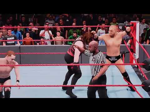 RAW Tag Team Championship Anthony & Bill defend against Cody  & Reggie