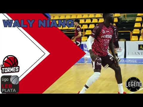 WALY NIANG HIGHLIGHTS 2022/23  CB TORMES LEB PLATA