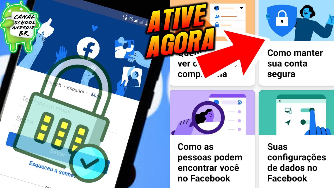 COMO DEIXAR O FACEBOOK SEGURO DE HACKER ATUALIZADO