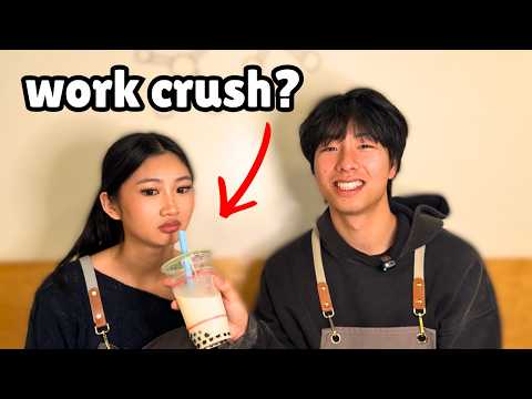 I 1v1'd my WORK CRUSH... (I have so much rizz 😳)