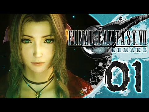 Final Fantasy VII Remake Walkthrough Part 1 (PS4) Chapter 1 to 3   [1080p HD]