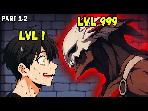 When A Level 1 Hunter Absorbs Level 999 Monsters To Evolve 1-2 | Manhwa recap