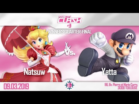 Pink City Clash 3 – Natsuw (Peach) Vs. Yatta (Mario) – Winners Quarter-Final