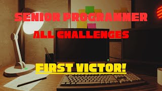 Code Correction - Senior Programmer All Challenges completed!