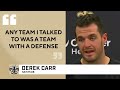 Derek Carr THANKFUL for Saints defense | Postgame Press Conference | CBS Sports