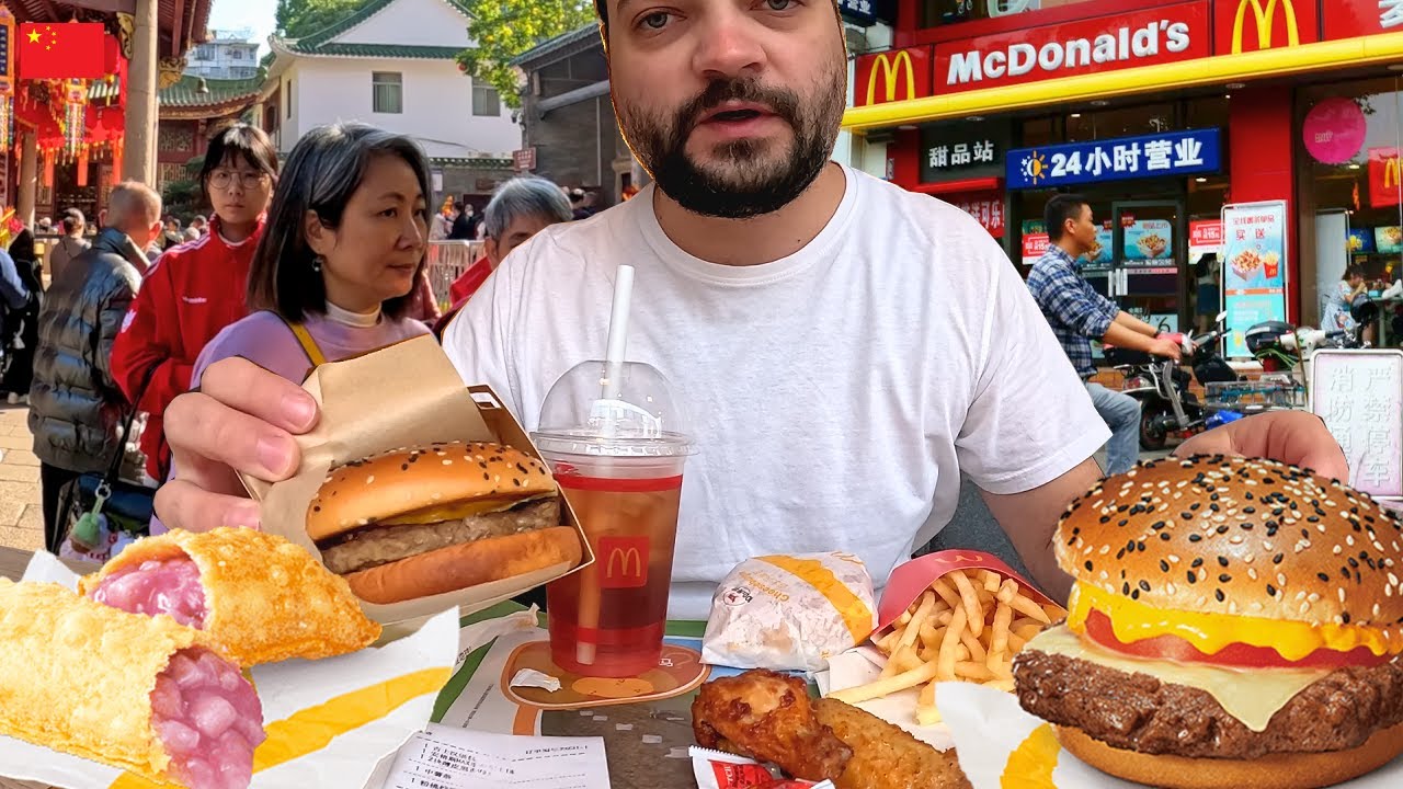 KFC si MCDONALD'S IN CHINA! TEHNOLOGIE DUSA LA EXTREM, TEMPLE si CERSETORI CU CODURI QR