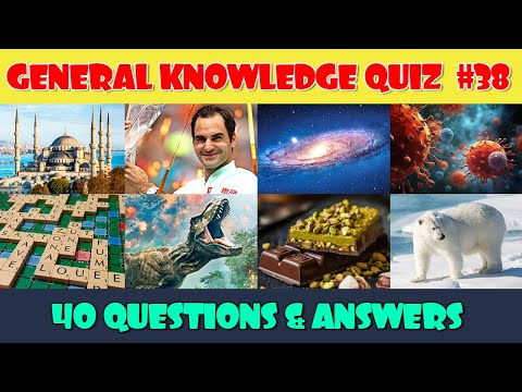 General Knowledge Trivia Quiz (Part 38)