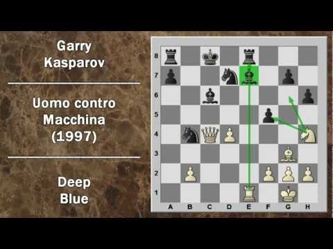 Commented Chess Games 17 - Deep Blue vs. Kasparov - Man vs. Machine - 1997 - Game 6